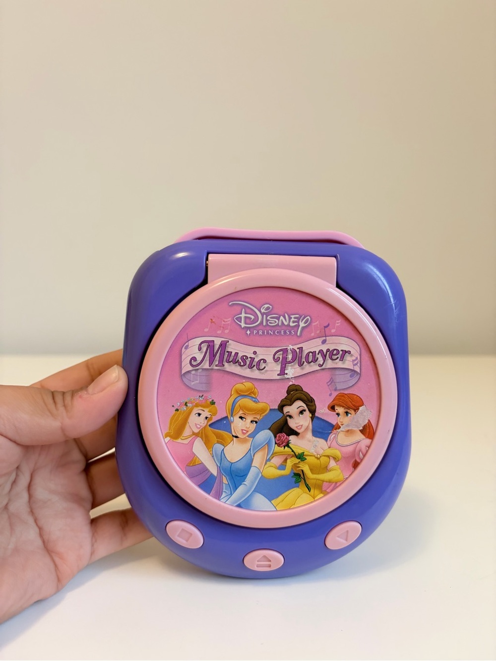Disney Purple & Pink Princess Portable Music Player